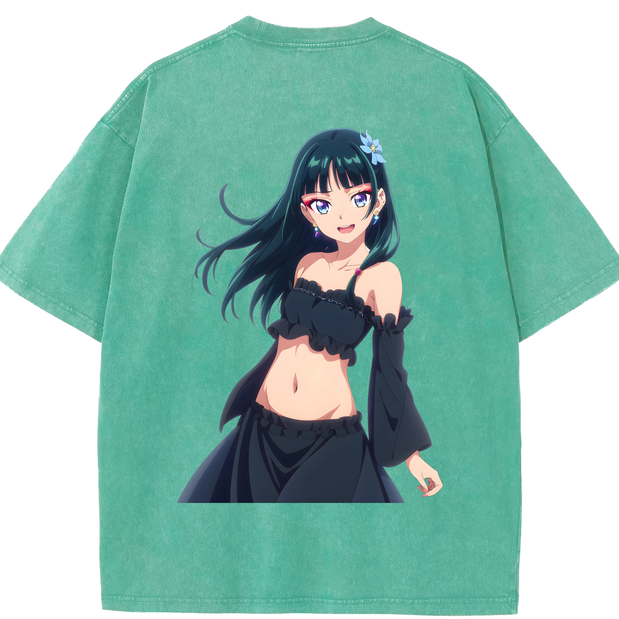 （画像用） 薬屋のひとりごと The Apothecary Diaries 綿100% ヴィンテージ風 半袖Tシャツ（背面プリント）